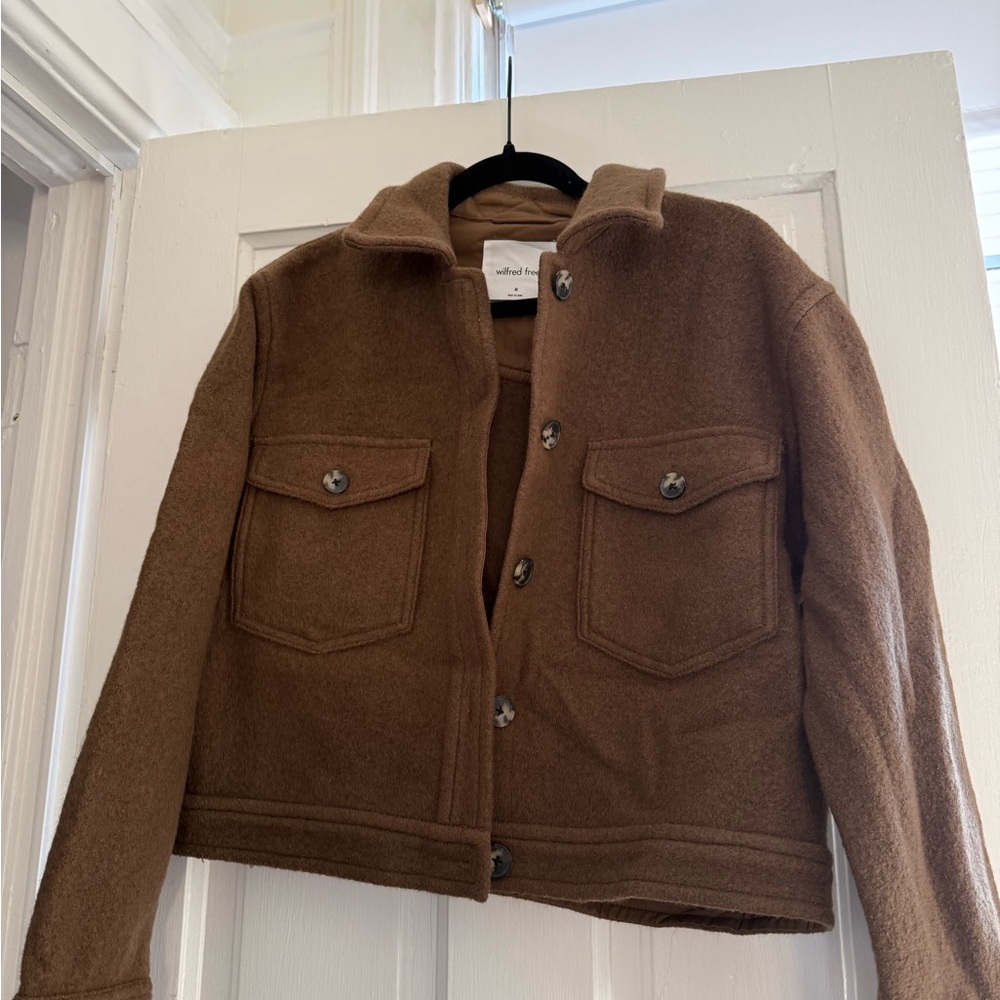 Aritzia Wilfred Free Brown Jacket